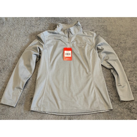The North Face Tops - NWT The North Face Womens Large Grey Tech 1/4 Zip Fleece NF0A3LHC Flagstar Bank